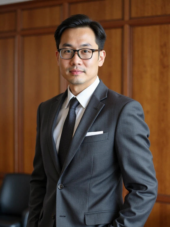 Portrait of Michael Chen, Litigation Partner at FounderLegal
